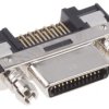 Złącze IDC 26-pinowe 2-rzędowe Żeńskie raster: 0.8 mm Otwór przelotowy 3M
