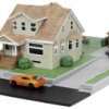 JADA TOYS F&F Nano Dom's House Display Diorama 1:24 Model samochodu