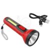 Accu LED 3W+3W COB Tiross TS1855 USB czerwona