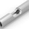 Butt connector, uninsulated, 0.2-0.6 mm², AWG 24 to 20, silver, 12.45 mm, 8-324001-1