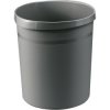 HAN 18190-191 GRIP Waste Paper Basket 18L Polypropylene Dark Grey