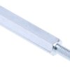 Kołek dystansowy gwint M3 x M3 długość 25mm Stalowe Męski/żeński Sześciokątny RS PRO