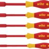 Zestaw wkrętaków SoftFinish electric klucz nasadowy sześciokątny 5-cz. 29466 WIHA