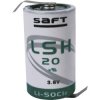 Saft LSH20HBG D Size 13000mAh Lithium Battery Cell 3.6V