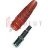 Gniazdo 4mm na przewód KUN 30-R 16A, czerwone