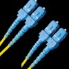 SCSC09DYE15 SC-SC SM OS1/OS2 DUPLEX, 15 m - 09/125 µm