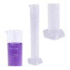 Menzurka Plastikowa - Cylinder Miarowy - 250 ml - Z Stopką Podziałką