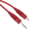 Przewód pomiarowy 973388301, Silikon, 10A, 60V dc, kolor: Czerwony, dł. 1m, -100→ +300 °C., Hirschmann Test &