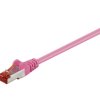 Kabel Patchcord CAT 6 S/FTP PIMF RJ45/RJ45 0.15m purpurowy