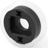 Actuator, round, Ø 10.2 mm, (H) 3.5 mm, black, for input pushbutton, 2311402-2