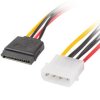 Kabel zasilający MOLEX (M) - SATA(F) x2 30cm CA-HDSA-11CU-0030
