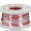 Przewód montażowy 0,13 mm² Czerwony Alpha Wire PVC 26 AWG 300 V dł. 30m 7/0,16 mm +105°C AWM/STYLE 1569, CSA
