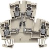 Component terminal block, screw connection, 0.5-4.0 mm², 10 A, 6 kV, dark beige, 1022600000