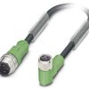 Kabel do czujników/elementów wykonawczych Phoenix Contact SAC-3P-M12MS/ 0,6-170/M 8FR 1538445, złącze żeńskie M8, kątowe
