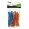 Opaski zaciskowe 2,5mm / 100mm mix kolorów 100 szt. VOZ-25100MIX Vayox