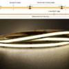 Profesjonalna Taśma LED typu COB 8W 320 chips/m CRI 90 12V biala neutralna 4000K IP20 50m UQS-COB-8W-NW-12V-50m