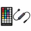 Kontroler led RGB RF-M4 6A 5-24VDC 5V-30W 12V-72W 24V-144W wtyczkowy mini radiowy czarny