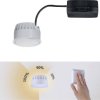 Lampa łazienkowa LED do wbudowania Paulmann LED Coin Nova 93072 LED satin 530 lm