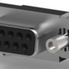 D-Sub socket, 9 pole, standard, equipped, angled, solder pin, 5788797-1