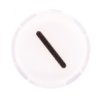Soczewka Przycisku 22Mm Płaska Biała Z Symbolem Start I M22-Xdl-W-X1 218296