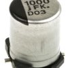 Kondensator 1000μF 6.3V dc SMD Panasonic roztaw: 3.1mm 8 (Dia.) x 10.2mm