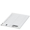 Tabliczka znamionowa Phoenix Contact US-EMLP (40X10) 0830341, montaż: przyklejanie, 40 x 10 mm, etykiety na arkuszu: 28,