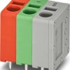 PCB terminal, 3 pole, pitch 5 mm, AWG 24-14, 22 A, push-in, multicoloured, 1161105