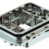 Surface mount housing, size Han-Yellock 30, zinc die casting, IP65/IP67, 11123000301