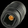 Optical-fibre adapter TOSLINK coupler/TOSLINK coupler