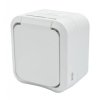 Gniazdo z uziemieniem pojedyncze natynkowe Aqua Pro IP55 białe 60224