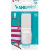 Adhesive hooks, holding force 2 kg, rubber/nylon, white, self-adhesive, VEL-30140-WEU, package with 1 piece