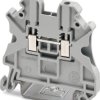 Through terminal block, screw connection, 0.14-1.5 mm², 17.5 A, 8 kV, gray, 1452265