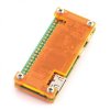 Obudowa Raspberry Pi Zero - Fluo Open - pomarańczowa
