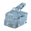 Moduł połączeniowy, seria: RND 205, typ: Wtyczka modułowa, Wtyk, l. żył: 4, montaż: Montaż na kablu