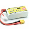 Pakiet akumulatorów (LiPo) 7.4 V 650 mAh 35 C LemonRC Softcase XT30