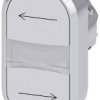 Siemens 3SU10503AB660AM0 Przycisk podwójny 3SU1050-3AB66-0AM0, 22.3 mm, 1 szt.