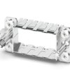 Docking frame, size B16, zinc die casting, 1691153
