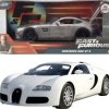 JADA TOYS Bugatti Szybcy i wściekli 2011 Veyron gotowy model Model samochodu