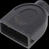 Grommet housing, size 10A, PA, M20, straight, longitudinal bow locking, IP65, 19460100445