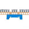 N15 Kolor Niebieski 15X16mm2 Listwa Zaciskowa Neutralna Mad0015n15