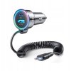 OUTLET_1: Ładowarka samochodowa 3w1 Joyroom JR-CL07 72W 4.0A PD 3.0 QC 3.0 1x USB-A 1x USB-C z kablem 1.6M