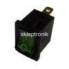 Przełącznik prost. ON/OFF 230V IRS-701AC ziel podś