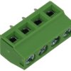 Łączówka; ELK508V-04P; 4 tory; R=5,08mm; 10mm; 13A; 300V; przewlekany (THT); proste; otwór kwadratowy; śruba prosta; śrubowy; pi