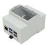 Hitaltech Raspberry Pi 5 DIN Rail Case (4M XTS)