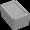 6U07120806119 Industrial housing, 120 x 80 x 60.2mm, IP66/IP68, light gray