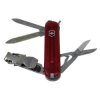 Victorinox 0.6463.T Nail Clip 580 Swiss Army Knife 8 Functions Ruby Red