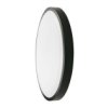 Plafoniera Led 18W 1800Lm 4000K Ip44 Okrągła Fi225 Mleczny Czarna Ramka Z...