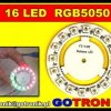 Moduł z 16 diodami LED RGB WS2811 okrągły