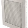 Kratka wentylacyjna, Biały, Aluminium, 300 x 300mm 32mm