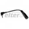 Wtyk Jack 2,5mm - gniazdo Jack 3,5mm na kablu